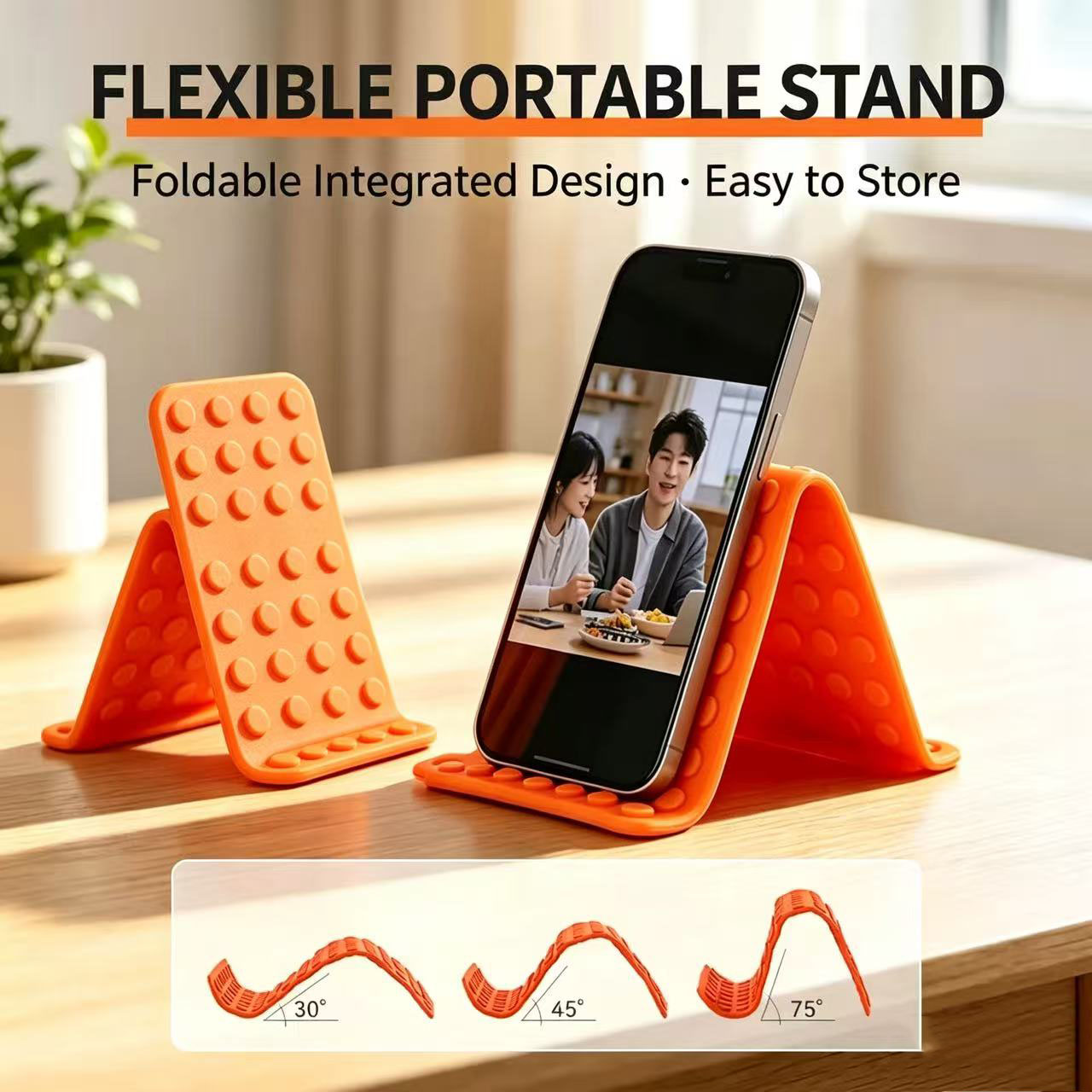 Laptop Ergonomic Accessories - 휴대용 범용 휴대폰 거치대 각도 조절