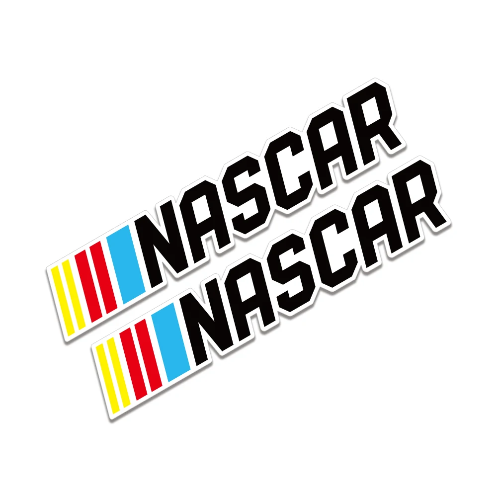 Laptop Accessories Price - 2Pcs NASCAR 레이싱 자동차 스티커 자동차