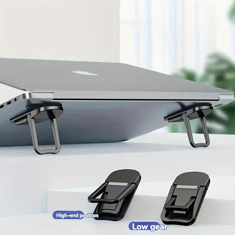 Laptop Stand Riser - 2/4PCS 미니 접이식 노트북 스탠드 이중