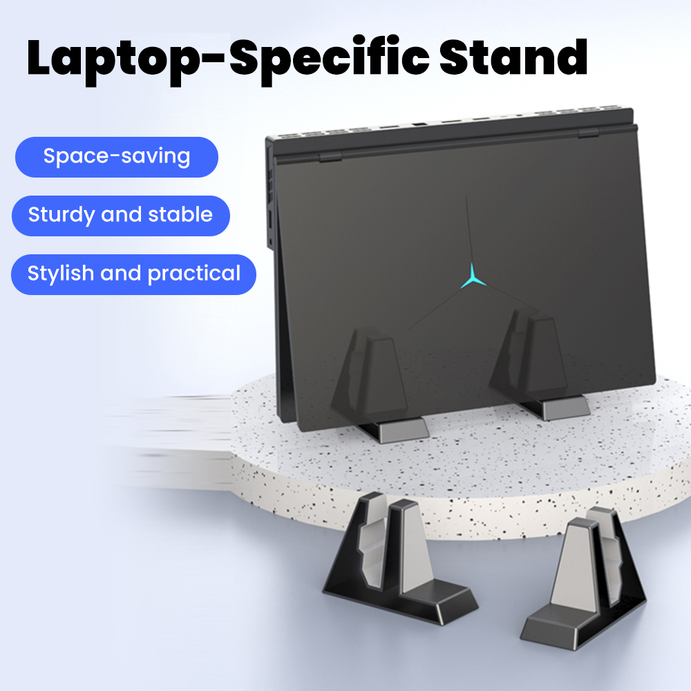 Laptop Stand Riser - 사무실 노트북용 수직형 노트북 스탠드 공간