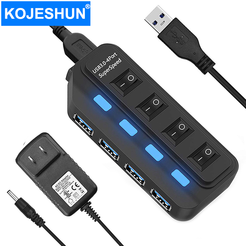 Laptop Accessories For Programmers - 4 포트 USB 3.0 허브 5Gbps