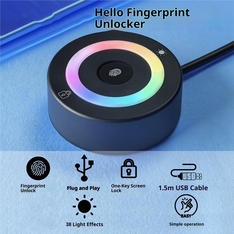 LXYB18B USB 지문 인식 로그인 리더기, Win - Fingerprint Reader Usb 리뷰 및 가격