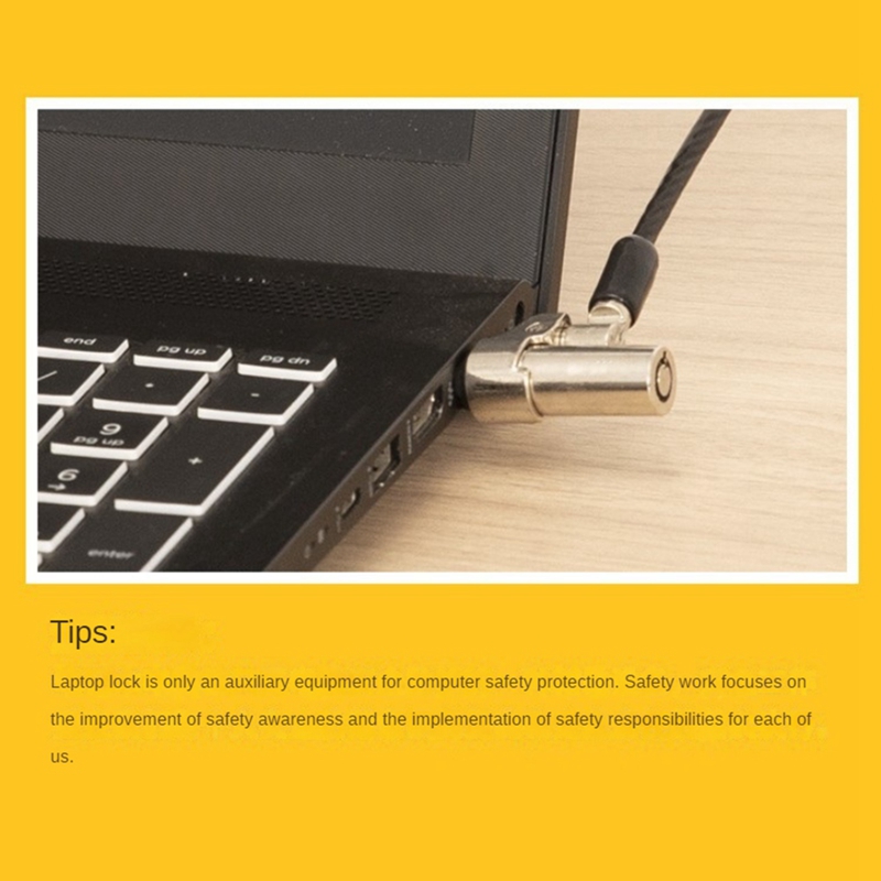 HP 노트북용 컴퓨터 잠금 장치, 6mm x 2.5mm - Laptop Accessories Hp 리뷰 및 가격