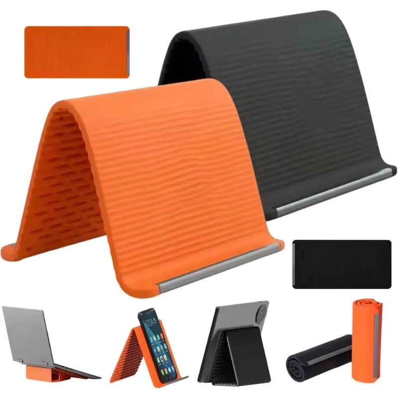 유연하고 접이식인 실리콘 폰 홀더, 휴대용 조절식 다각 - Laptop Ergonomic Accessories 리뷰 및 가격