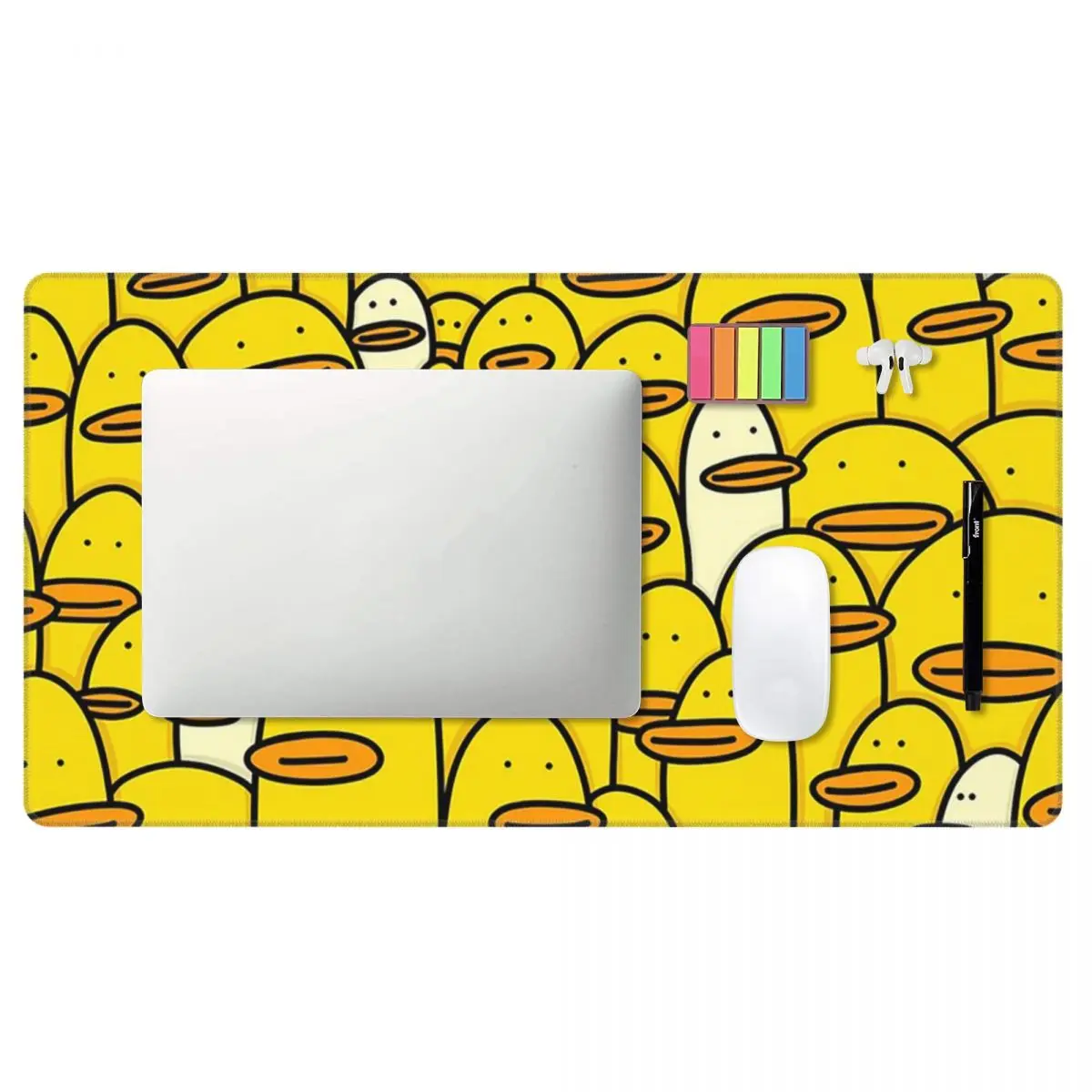 대형 마우스 패드 만화 노란색 고무 오리 패턴게이머 P - Yellow Laptop Accessories 리뷰 및 가격