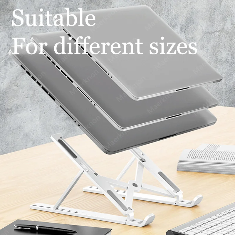 노트북 스탠드 휴대용 접이식 노트북 브래킷 조정 가능한 - Laptop Accessories Price 리뷰 및 가격