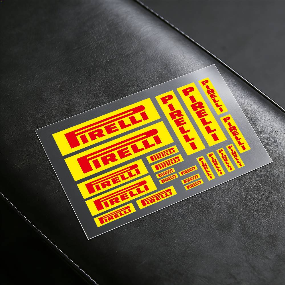PIRELLI 모토 스티커 자동차 바디 범퍼 창문 오토 - Laptop Accessories Price 리뷰 및 가격