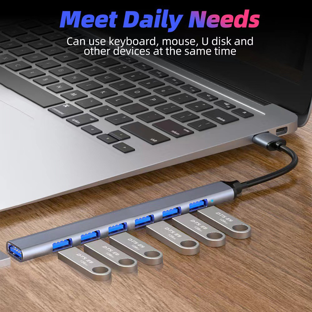 USB 허브 유형 C 3 0 USB-A 허브 분배기 7 - Laptop Accessories For Programmers 리뷰 및 가격