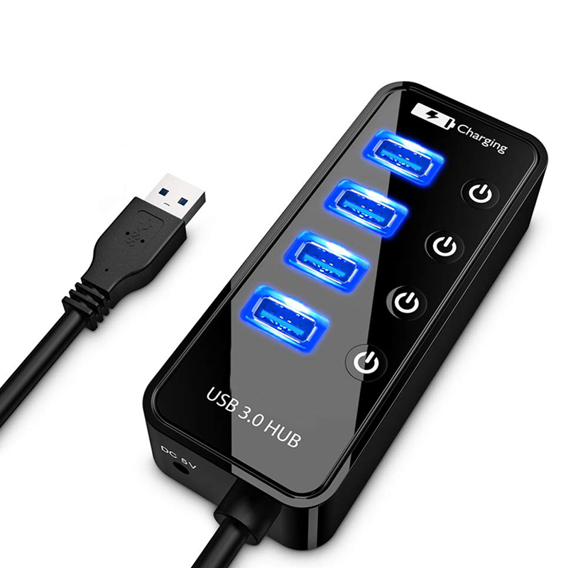 USB 허브 3.0 4 7 포트 스마트 폰 충전기 멀티 - Laptop Accessories For Programmers 리뷰 및 가격