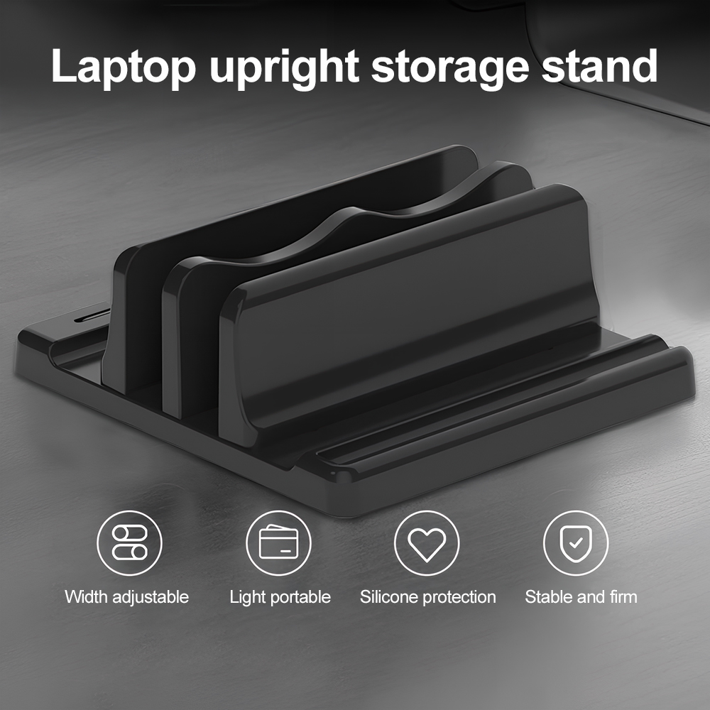 사무실용 ABS 노트북 스탠드 수직형으로 데스크탑 공간 - Laptop Accessories Price 리뷰 및 가격