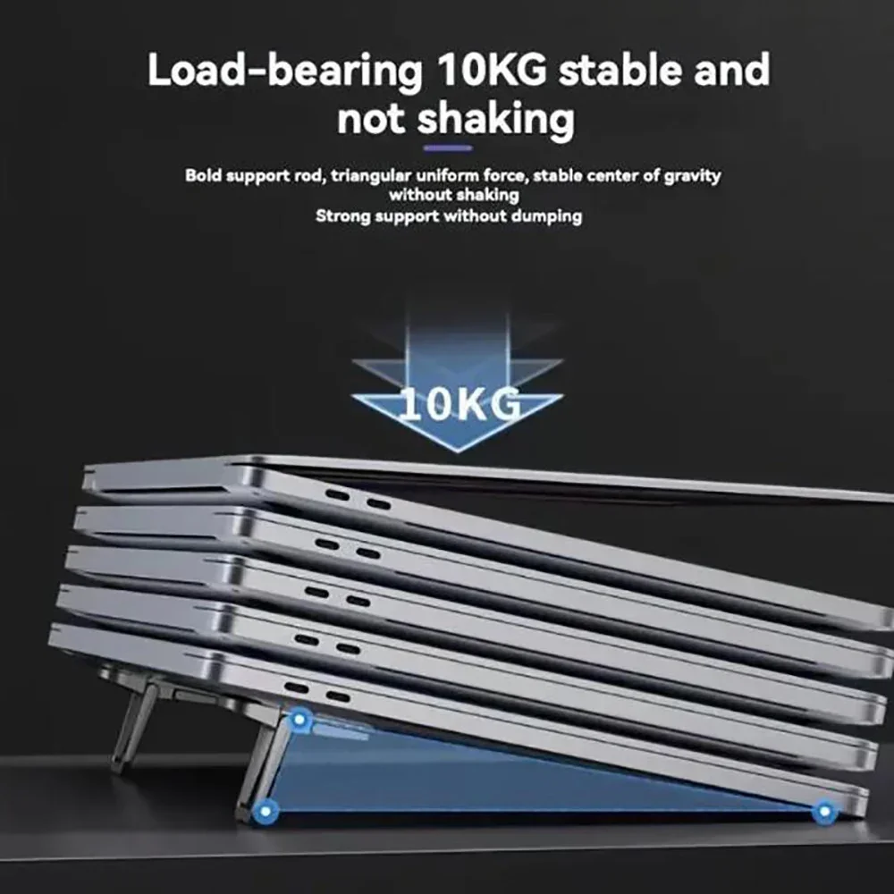 2개 접이식 투명 노트북 받침대, 자가 접착식 각도 조 - Laptop Stand Riser 리뷰 및 가격