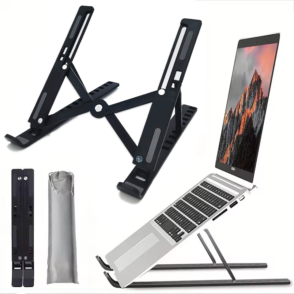 접이식 노트북 스탠드 조정 가능한 휴대용 접이식 브래킷 - Laptop Accessories Price 리뷰 및 가격
