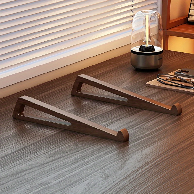 휴대용 접이식 목재 노트북 스탠드-인체공학적 12 °  - Laptop Accessories Design 리뷰 및 가격