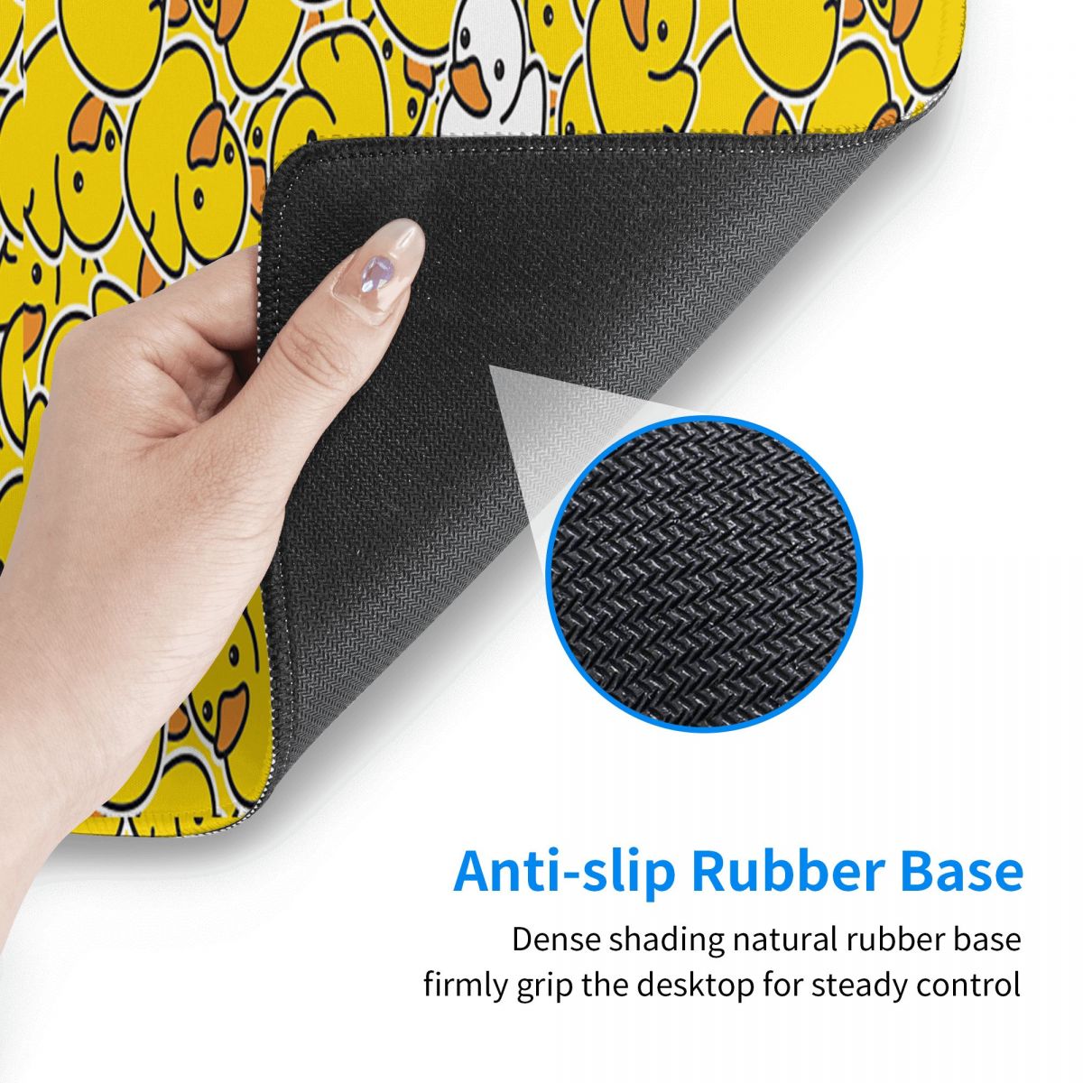 노란색 오리 무늬 대형 마우스 패드 컴퓨터 키보드 마우 - Yellow Laptop Accessories 리뷰 및 가격