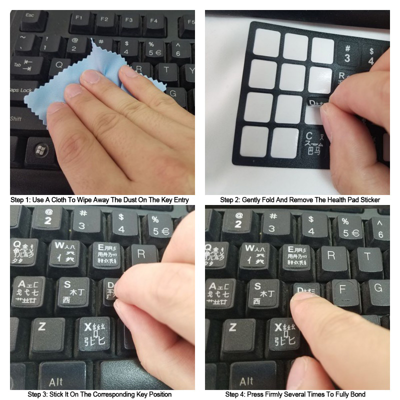 1/2/10개 우크라이나어 키보드 스티커 우크라이나어  - Laptop Accessories For Programmers 리뷰 및 가격