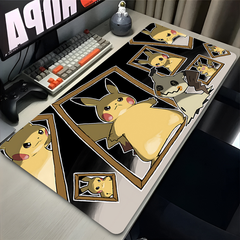 게이머 마우스 패드 대형 XXL P-포켓몬 미미큐 키보 - Keyboard Laptop Accessories 리뷰 및 가격