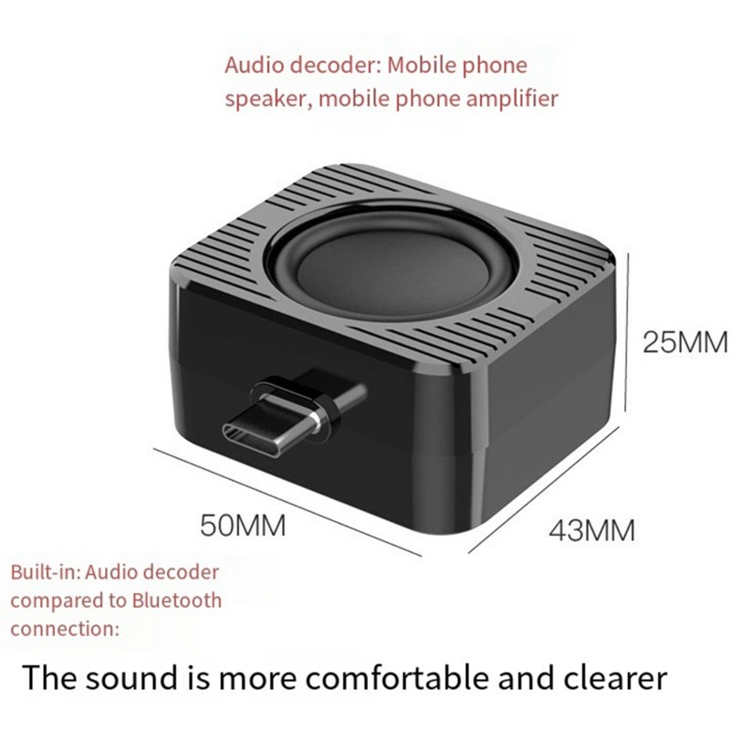 DTB7 휴대용 미니 스피커 고출력 외부 앰프, 휴대폰 - Laptop Accessories Design 리뷰 및 가격