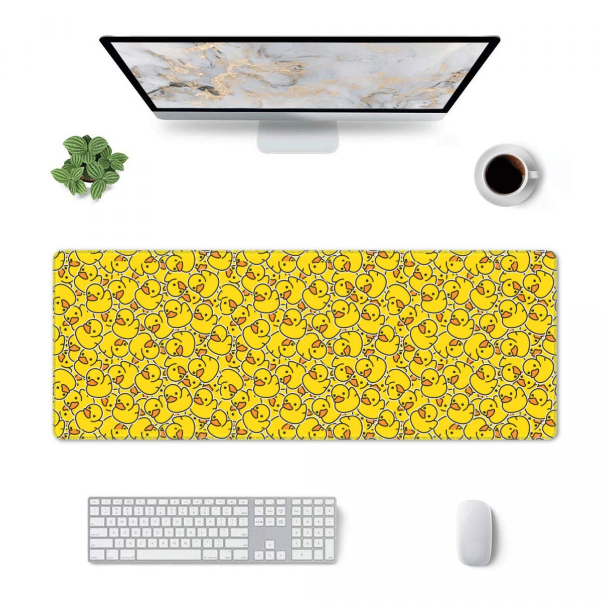 대형 마우스 패드 노란색 클래식 고무 오리 게이머용 P - Yellow Laptop Accessories 리뷰 및 가격