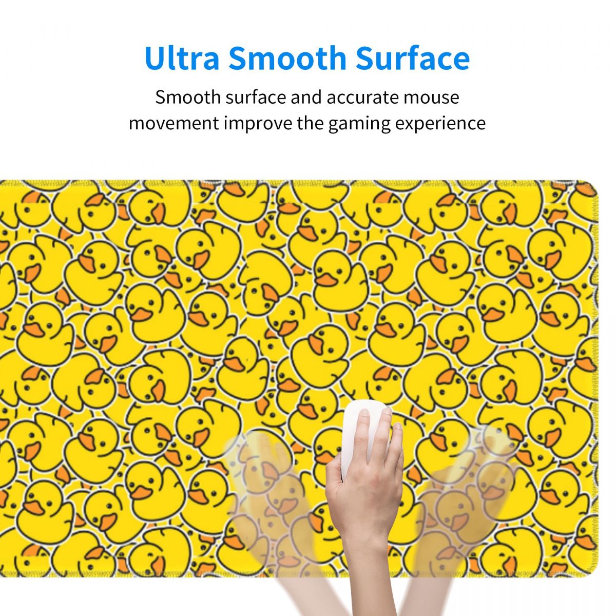 대형 마우스 패드 노란색 클래식 고무 오리 게이머용 P - Yellow Laptop Accessories 리뷰 및 가격