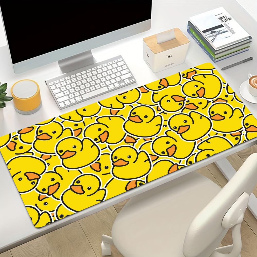 손으로 그린 ​​선 그리기 노란색 고무 오리 원활한 패 - Yellow Laptop Accessories 리뷰 및 가격